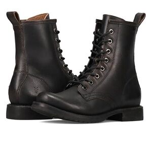 Veronica Frye Combat Boots